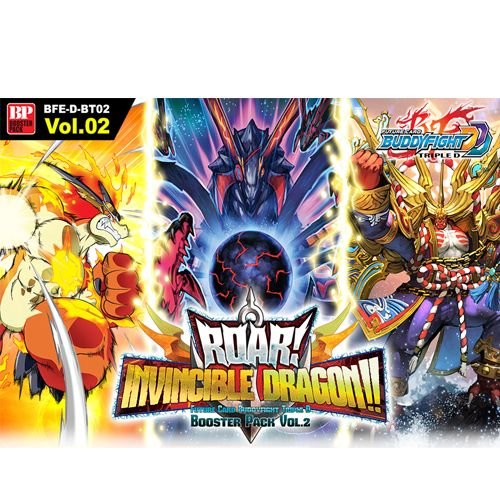 Buddyfight roar! invincible dragon!! booster box englis…