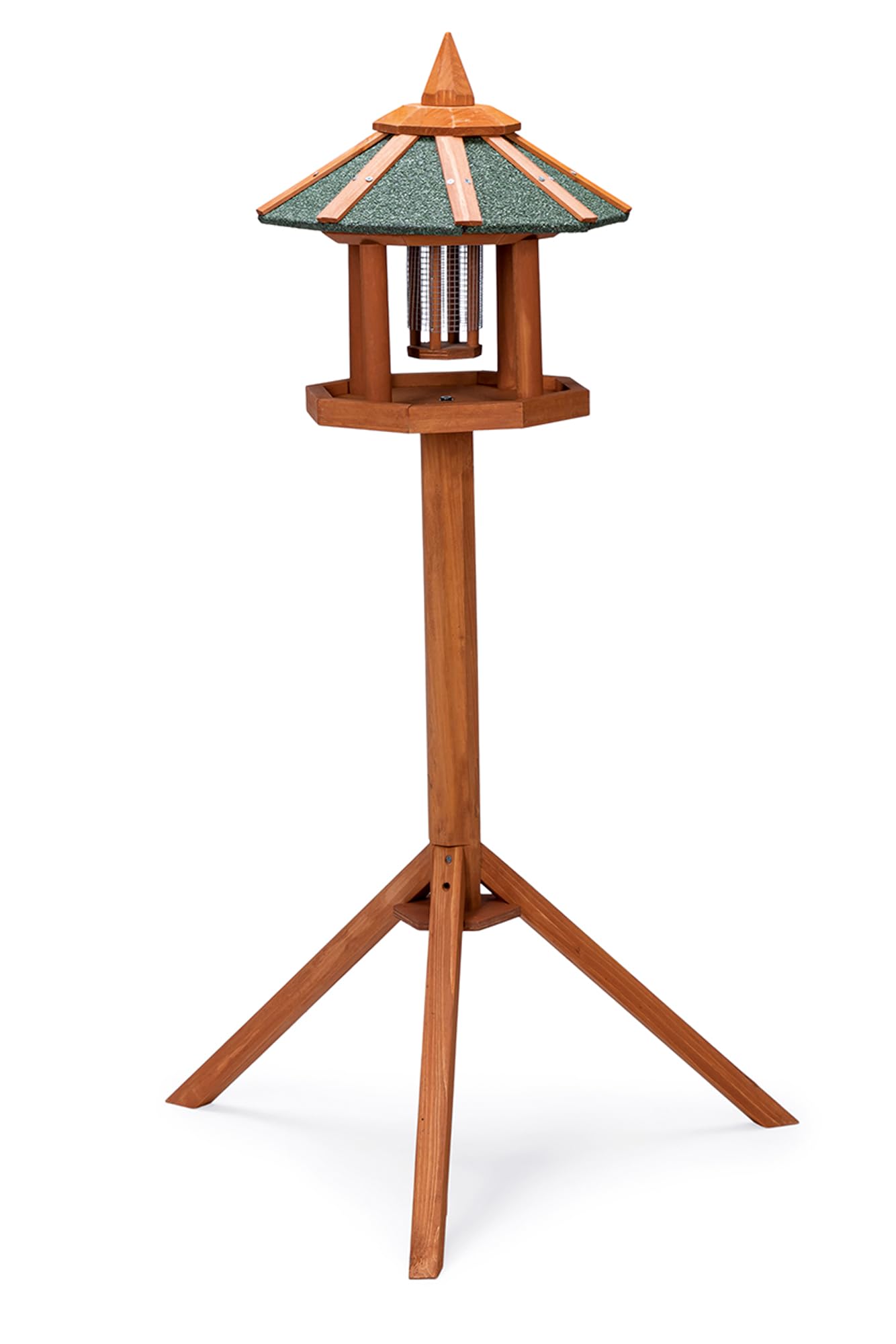 Karlie Bird's World 88504 'River' Wild Bird House Natural Wood 44 x 44 x 132 cm