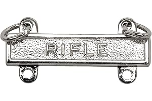 MARLOW WHITE Rifle Qualification Bar, Fullsize, US Army