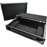DDJ-REV5 DJ Controller Flight Case - Laptop Tray and Wheels - Harmony Cases | Rolling road transport, glide shelf holds your computer at gigs, rugged touring protection, easy mobile setup