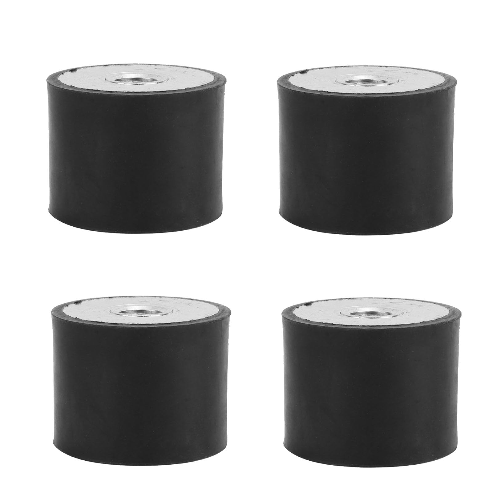 4 Pack Anti Vibration Mounts Rubber Isolator Mounts Female Thread Bobbin Damper for Machinery DE40*30 M10