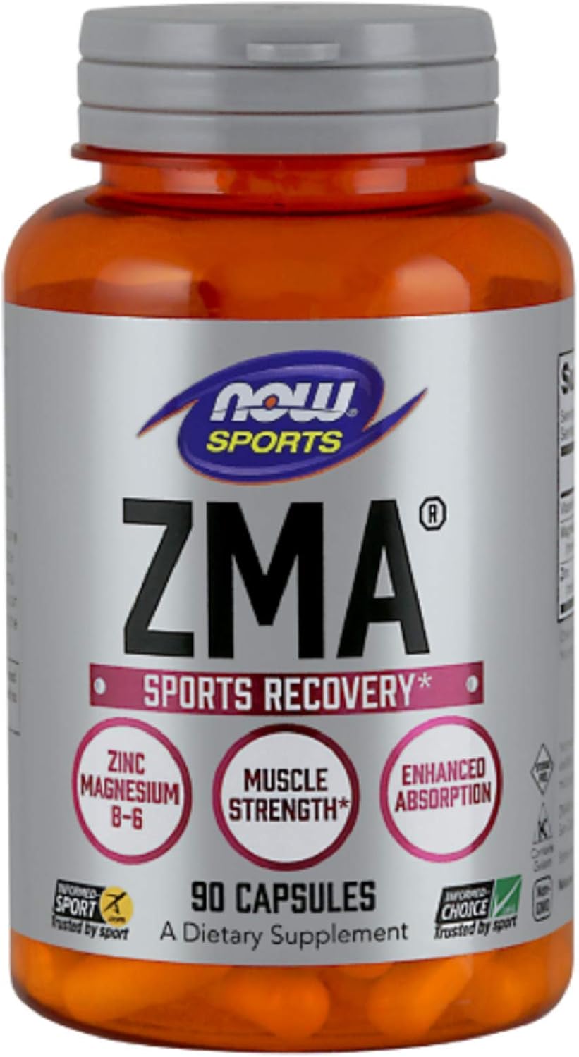 Now Foods: ZMA 800 mg, 180 Caps, (6 pack)