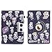 iPad Mini Case by KIQ (TM) Gus Fink Boogily Heads Skull Gnome Portfolio 360 Leather Case Skin Cover for Apple iPad Mini 1 2 3