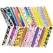 R ? HORSE 30 PCs Slap Bracelets Party Favors Pack (24 Designs Slap Bracelets + 6 Mermaid Bracelets) with Colorful Hearts Animal Emoji for Easter Birthday Party Favors