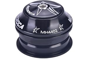 Semi Integrated Headset 1 1/8,Aluminium Alloy Road Ycle Threadless Headset, Fit for 44mm Tube And 28.6mm Front