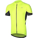 ARSUXEO Men's Short Sleeves Cycling Jersey Bicycle Biking Bike Shirt 636