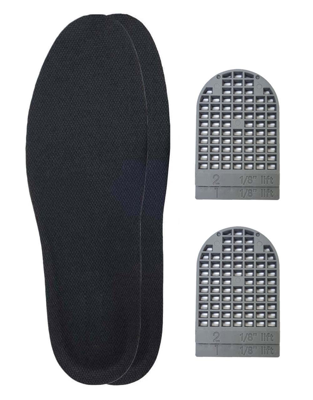 Photo 1 of 1/8 Inch(3mm) Full Length Insoles and Additional Lifts for Leg Length Discrepancies (2 Lefts(Medium))
