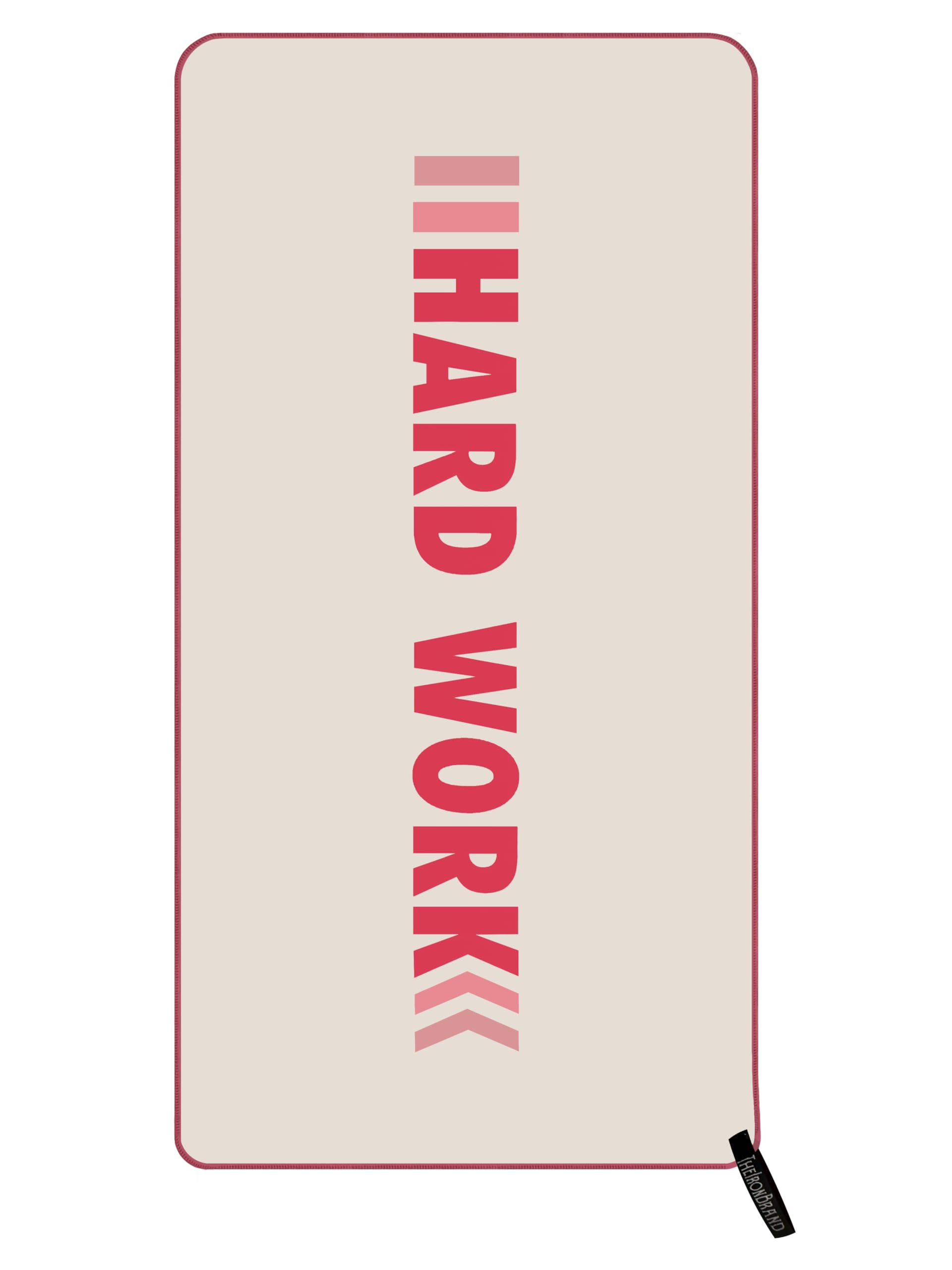 TheIronBrand® Microfibre Towel - Hard Work | 50 x 100 cm | Quick Drying Towel, Ultra Light and Compact | Ideal Towel for Gym, Travel, Sports, Hiking, Yoga