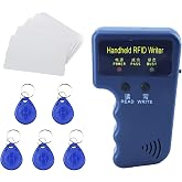 Tqsbeyah RFID Reader Writer Handheld 125KHz RFID Writer Copier | Smart ID Card Duplicator, Used for T5577 or EM4305, Only Supports 125Khz