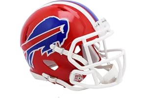 RIDDELL Bills 1987 to 2001 Throwback Revolution Speed Mini Football Helmet