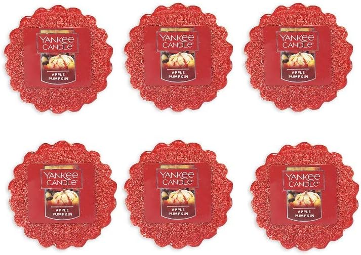 Yankee Candle Lot of 6 Apple Pumpkin Tarts Wax Melts