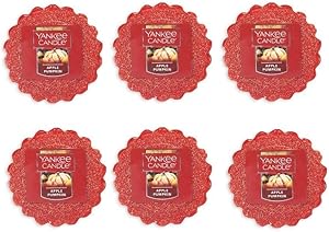 Yankee Candle Lot of 6 Apple Pumpkin Tarts Wax Melts