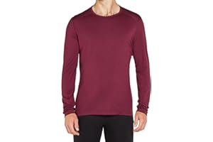 SIORO 100% Merino Wool Base Layer for Men Thermal Underwear Mens Long Sleeve T-Shirt for Hiking Hunting Odor Resistance