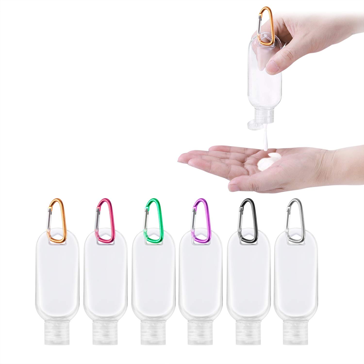 Travel Size Bottle Empty Hand Sanitizer Bottles Leak Proof
