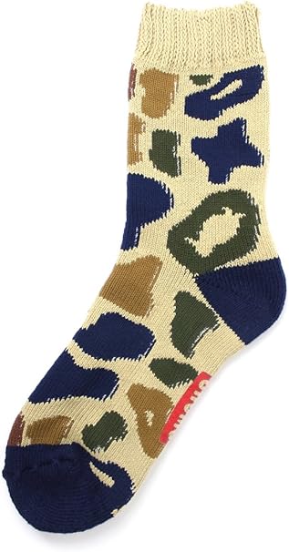Amazon Chums チャムス Trekking Camo Socks トレッキングカモソックス 靴下 メンズ レディース アウトドア ファッション 夏フェス 登山 カモフラージュ 迷彩 抗菌 防臭 15 春 夏 Sサイズ Duck Camo スポーツソックス 通販