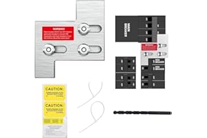 HUBRV Generator Interlock Kit Compatible with General Electric GE 150 and 200 Amp Panels, Generator Horizontal Electrical Interlock Kit, 1 1/4 Inches Spacing Between Main and Branch Breaker