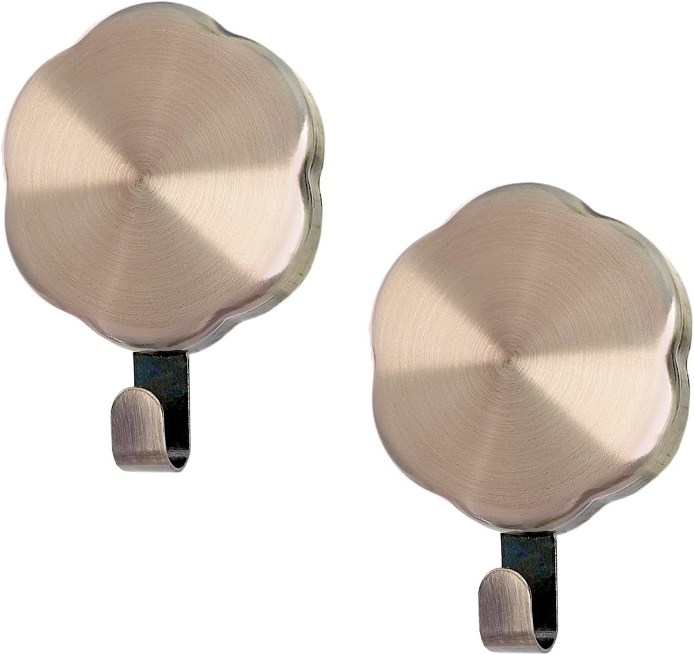 Wreath Hangers - Sattiyrch Magnetic Wreath Hanger,Heavy Duty Magnet Metal Door Hooks (Antique Brass, 2)