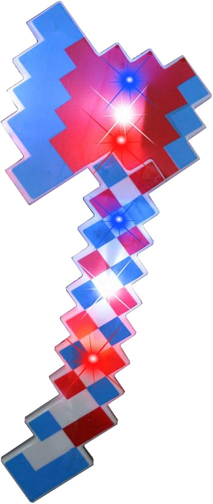 Amazon Com Blinkee 2dpdmapas Rwb Rwb Light Up Pixel Axe Sword Toys Games Amazon Com Blinkee 2dpdmapas Rwb Rwb Light Up Pixel Axe Sword Toys Games