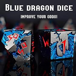 Rule Dice D&D Dice 7 Die Metal DND Dice