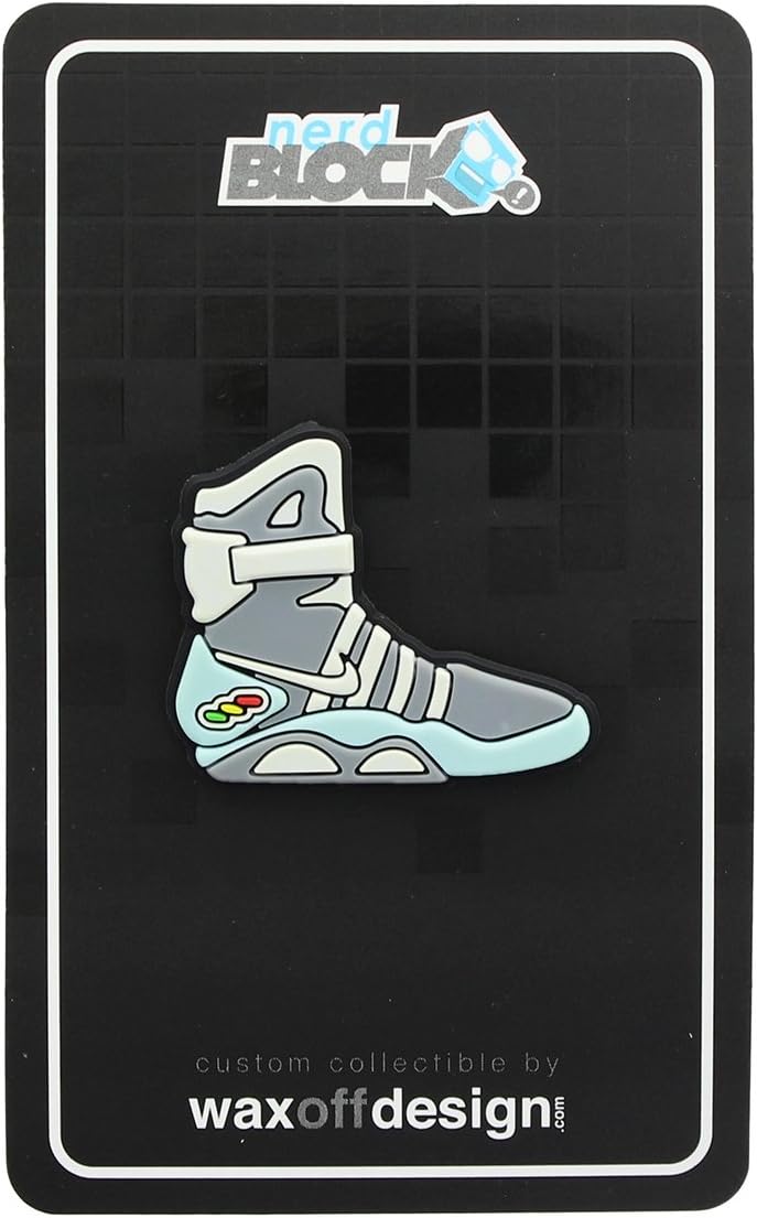 WaxOffDesignBack to the Future Nike Shoe Pin