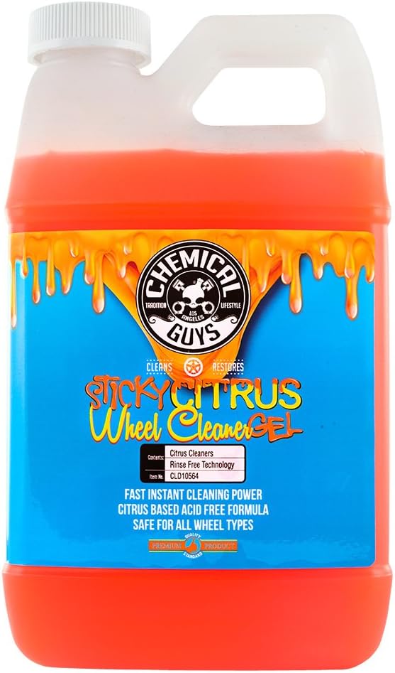 Chemical Guys CLD10516 Sticky Gel Citrus Wheel Cleaner, 16 fl. oz: Automotive
