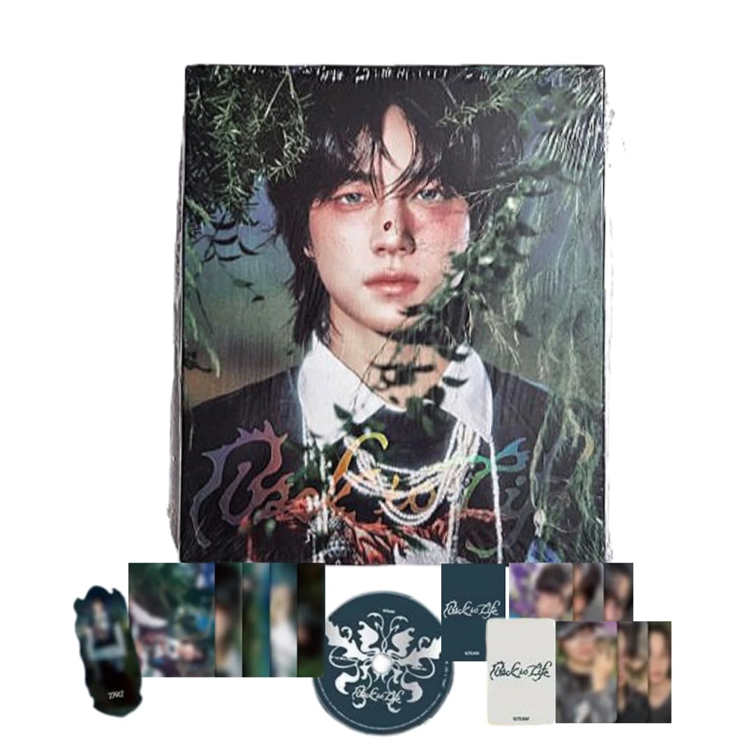 Photo 1 of &TEAM Back to Life 1st KR Mini Album ROAR Ver. [TAKI Cover] CD + 2 Photocard + Postcard Set + Bookmark