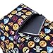 A-More Backpack Cute School Bag Printed Emoji Students Canvas Daypack Travel Bag for Girls Boys