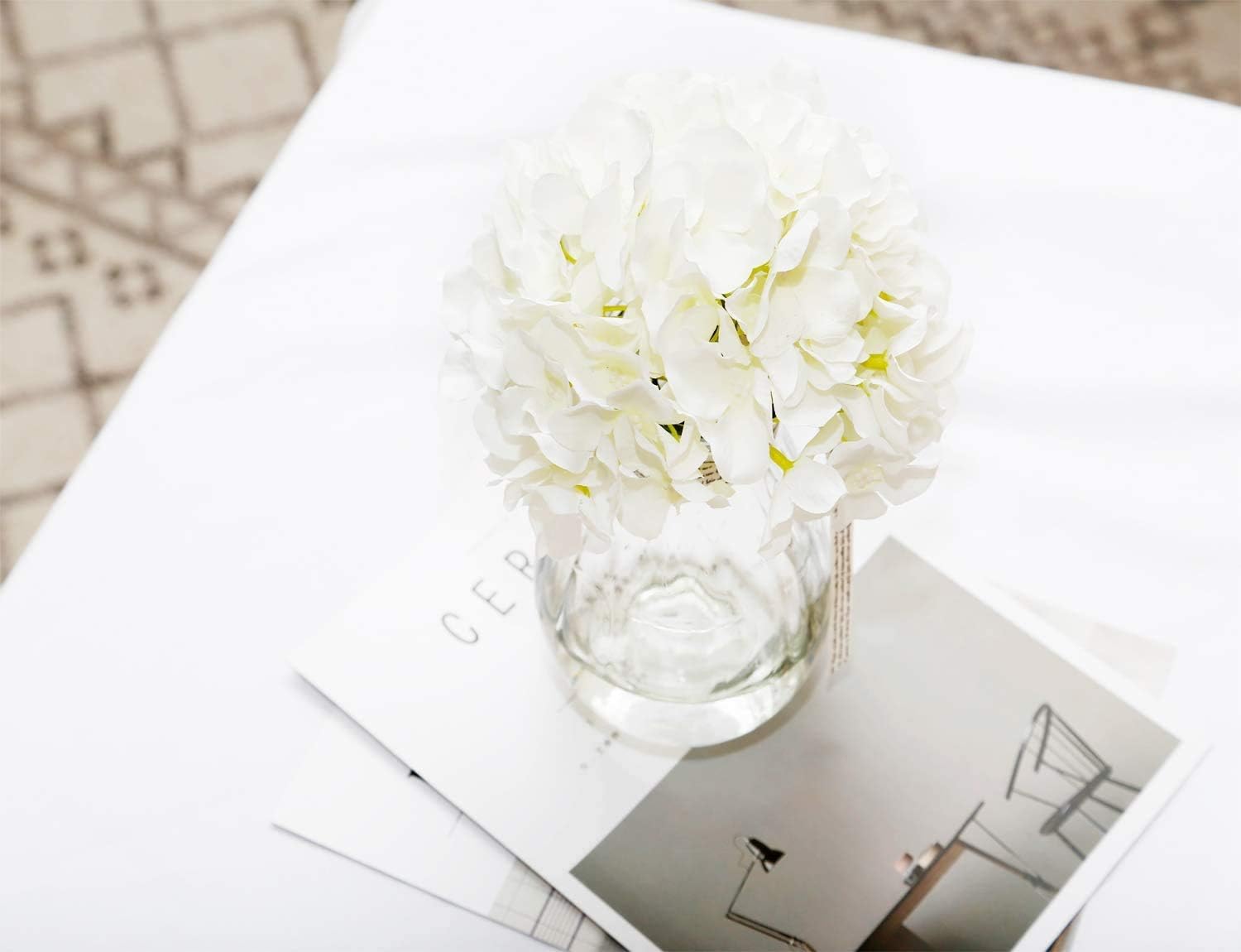 Tifuly 12Pcs Artificial Hydrangeas - Image 4