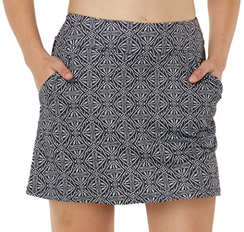 slimour Women Travel Skirt with Pockets Athletic Skirts Active Skirt with Shorts Hiking Skort Navy P 14 - Thumbnail 6