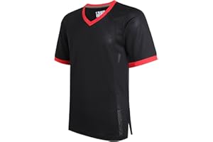 D DEHANER DEHANER Blank Football Jerseys for Men Unisex Workout Fitness Shirts Sports Uniform Casual Outfits