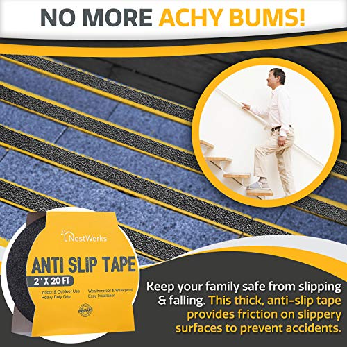 Anti Slip Tape Heavy Duty Grip Tape Roll and High Traction Non Slip