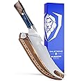 Dalstrong BBQ Pitmaster Knife - 8 inch - Valhalla Series - Forked Tip & Bottle Opener - HC Steel - Celestial Resin & Wood Handle - Breaking Knife - w/Leather Sheath