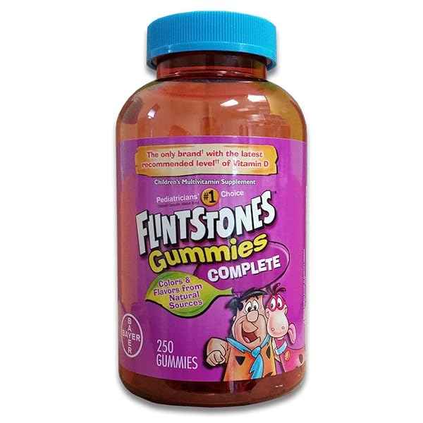 GUMMIES COMPLETE-CHILDREN’S MULTIVITAMIN, 250 GUMMIES WITH MORE D3, PACKAGING MY VARY
