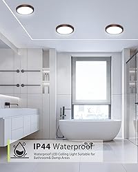 hepside 1Pack Dimmable Flush Mount Ceiling Light