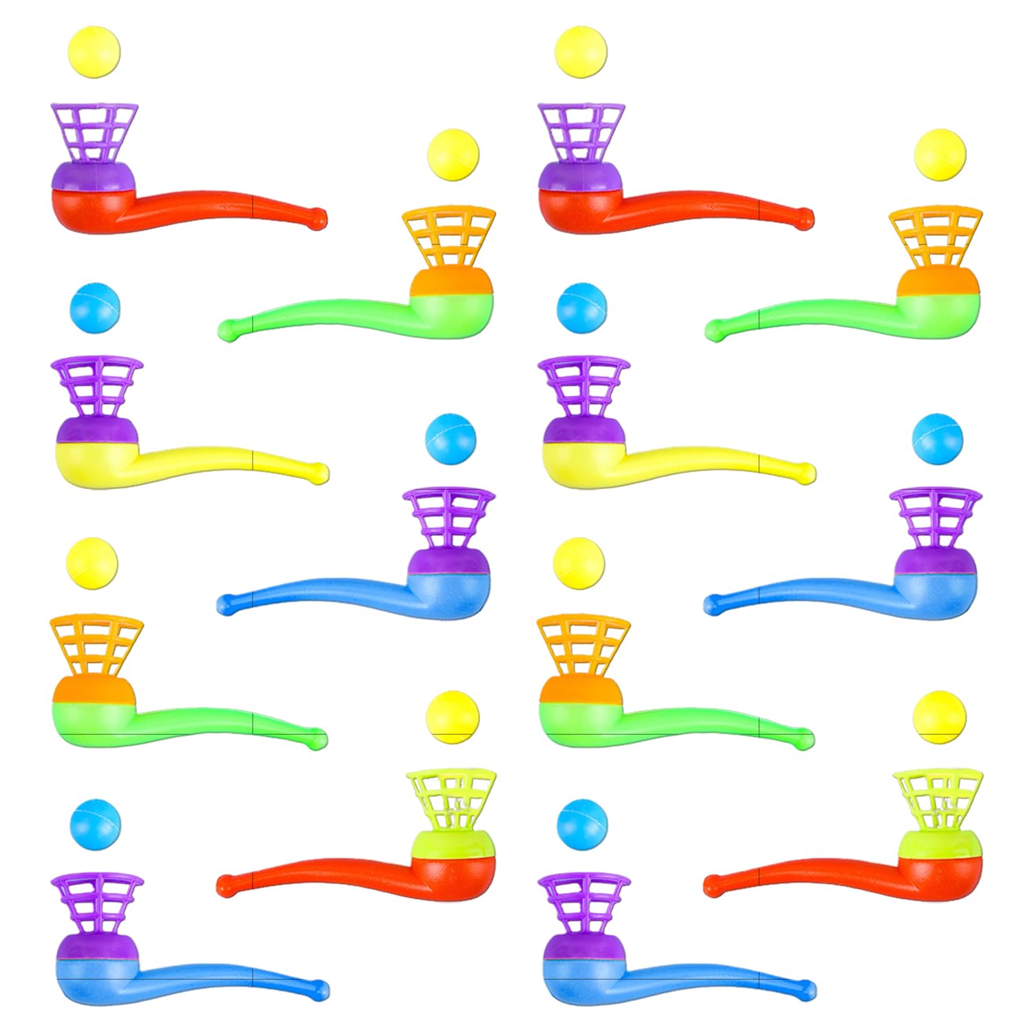 LBAAUX 14 Pieces Of Suspended Blowing Balls, Children'S Party Decorations, Celebration Lottery Gifts, Parent-Child Entertainment Toys.