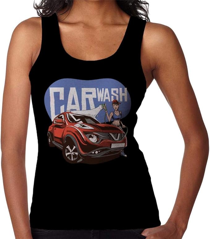 Car Wash Cleaner Women's Vest Amazon.co.uk Clothing