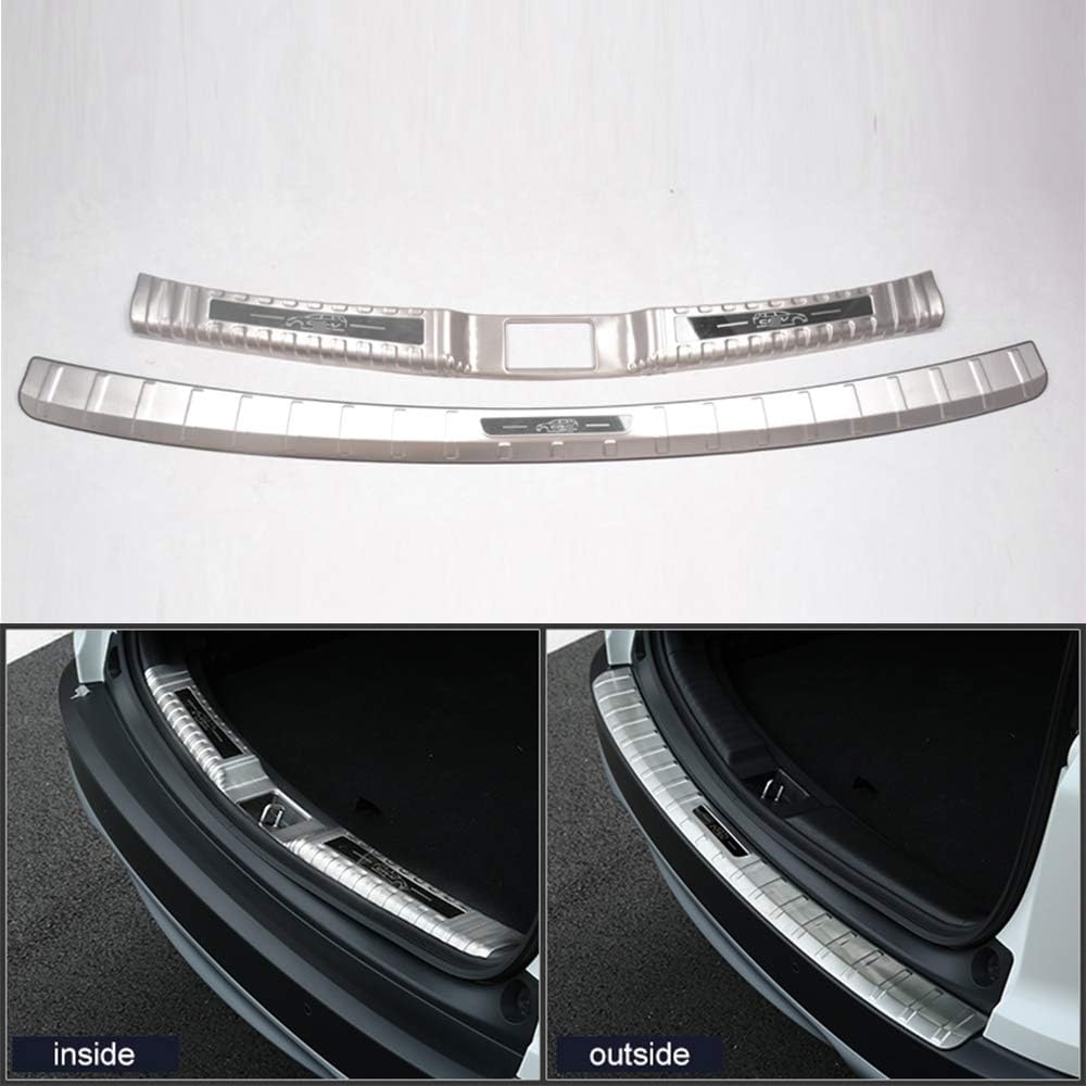 Protezione Paraurti Posteriore Auto In Gomma - Antigraffio E Antiscivolo | 90cm X 7cm | Nero