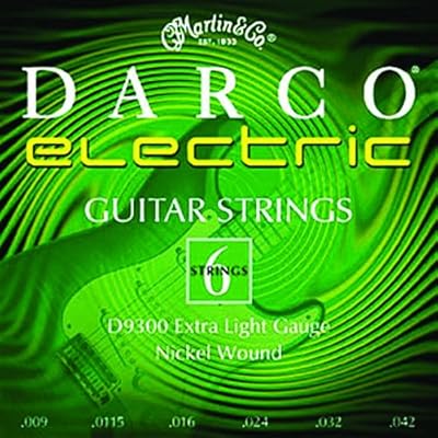 Darco Electric Guitar Strings
 - Martin D9300 Darco Nickel Wound Electric Guitar Strings Extra Light Amazon Sg Musical Instruments