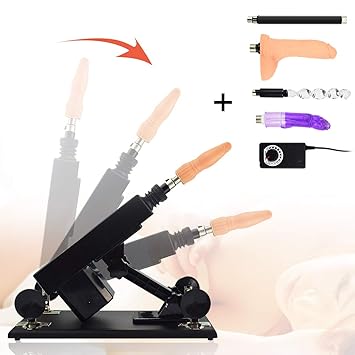 Sex-Maschine,ANNGEOK Automatische Sex Geräte für Frauen,Love Gay Sex Maschine,Alles für Sex Geräte mit Silikon Analdildo
