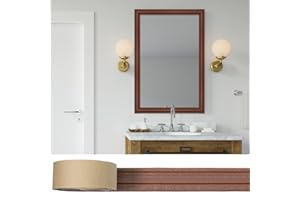 WAPANE 180" x 3.1" Peel Stick Foam Molding Baseboard Trim Self Adhesive, Crown Molding Wallpaper Border Flexible, 3D Wall Edging Lines Foam Wall Base Moulding Trim for Home DIY Decoration