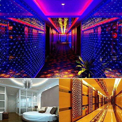 XUNATA LED Strip Lights, Bluetooth Control RGB 110-120V SMD 5050 60 LEDs/m Waterproof Rope Light Strip with 24Key IR Remote, Work with iOS & Android Music Time Control System(50ft/15m)