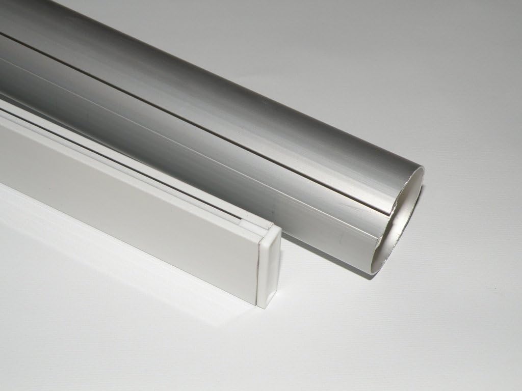 METechs Aluminum Roller Shade Blind Rod with Bottom Bar