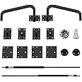 MODCART Queen Size Deluxe Murphy Bed Kit - Twin Vertical DIY Folding Cabinet Wall Bed for Guestroom Easy to Build Hidden Folding