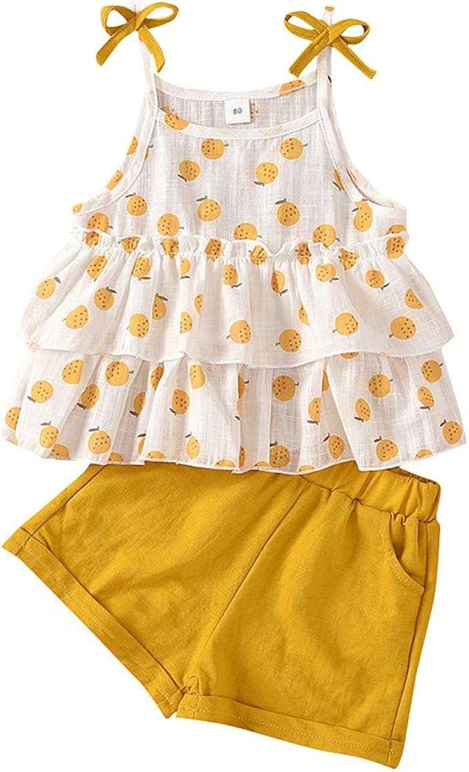 Amazon Co Jp Yolaird ベビー服 新生児服 女の子 夏 セットアップ 可愛い 赤ちゃん服 上下セット タンクトップ ショートパンツ 無地 ウエストゴム 女の子 キッズ トップス 幼児 ワンピース 夏服 人気 子供服 満月 出産祝い 普段着 通園 服 ファッション小物