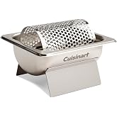 Cuisinart Stainless Steel Butter Wheel Grill and Griddle Tool, CBW-201B | Butter roller one-pass rolling applicator holds standard butter stick for serving a crowd, stainless steel, 1 ct