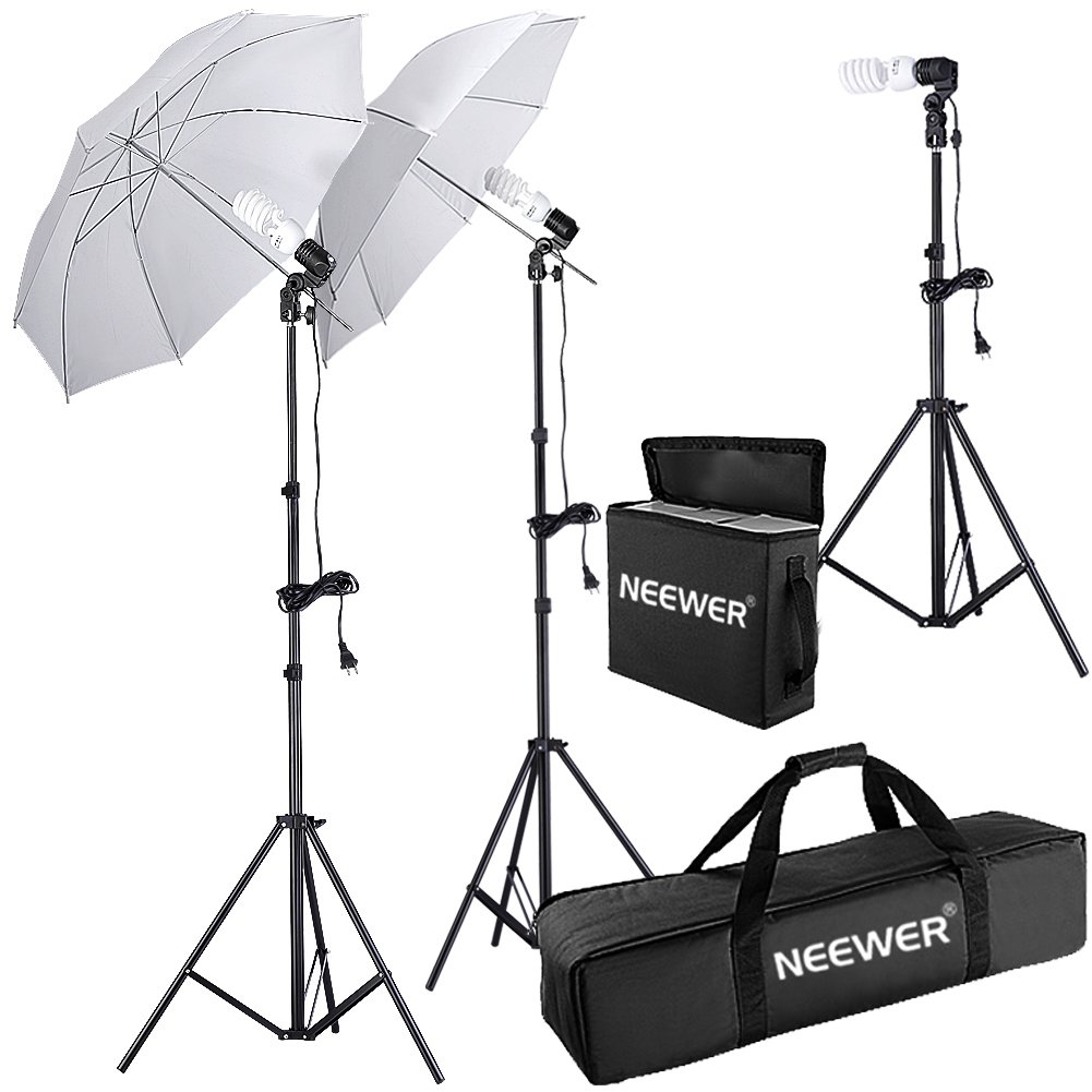 Photo Studio Day Light Umbrella Continuous Lighting Kit