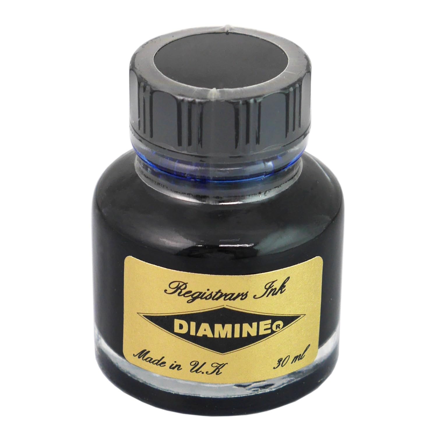 Diamine Registrar's Bottled Ink 30ml - Blue/Black