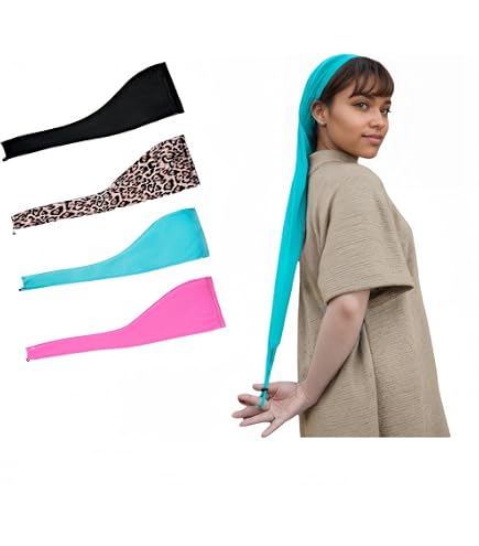 Unisex Spandex Dreadlocks Tube 3 Pack Long Hair Covers for Men Women Amazon.com: Unisex Spandex Dreadlocks Tube 3 Packed Long  main image 3