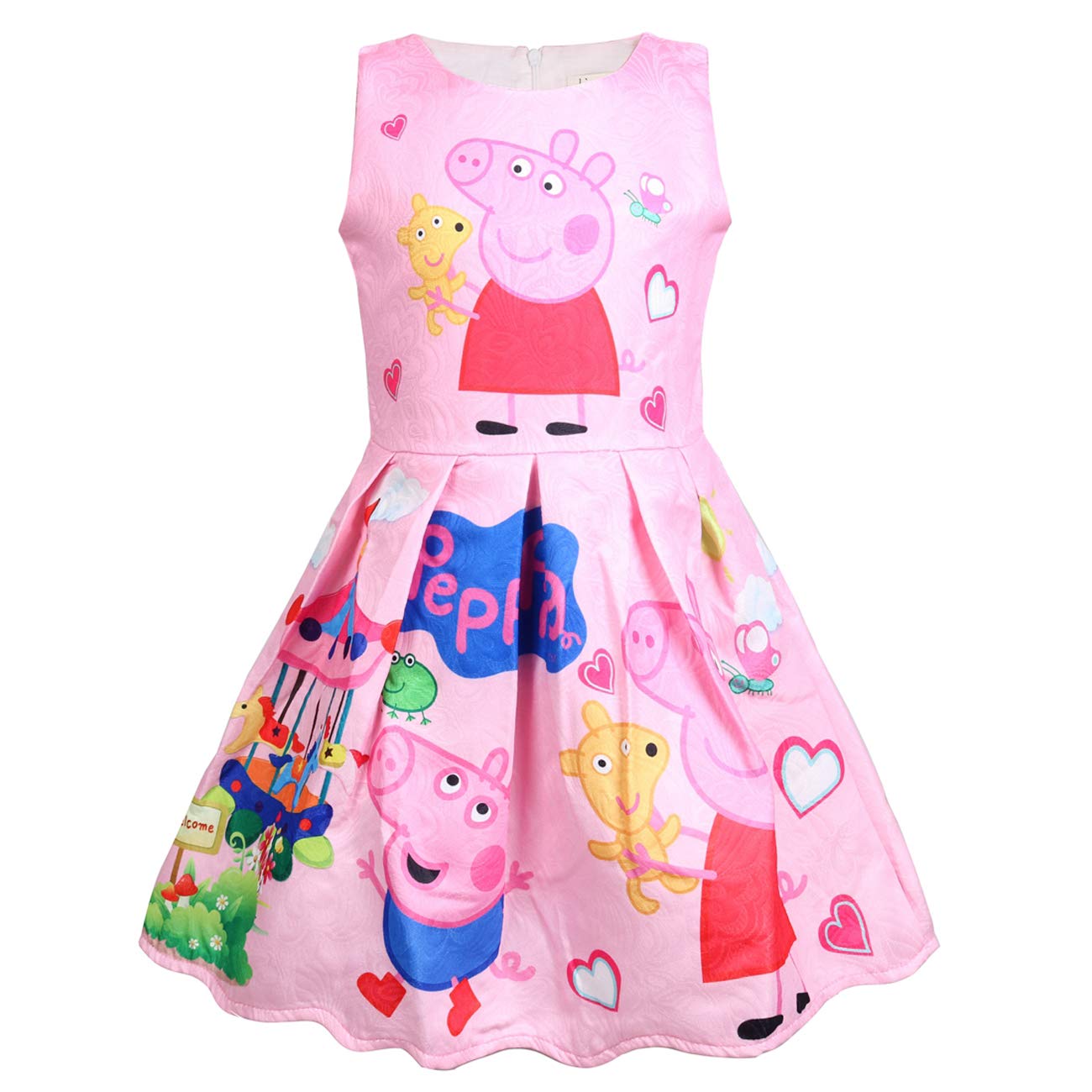strapless open back dress Summer Princess Dress for Girls main image 0