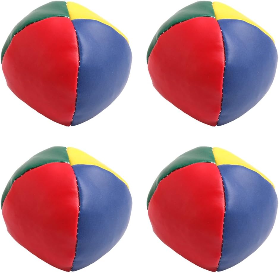 Jesse Juggling Balls Set Classic Bean Bag Juggle Magic Circus Kids Toy Gift New Pack of 4